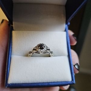 Black Diamond Engagament Ring